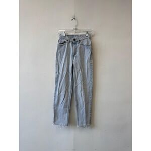 VTG Levis 512 Jeans Womens 24x28 Light Wash High Rise Slim Tapered 90s